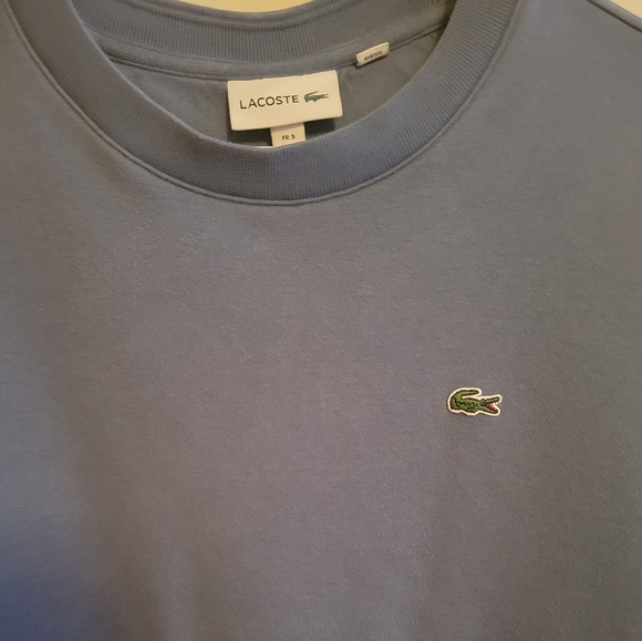 Lacoste Blue Crewneck (Large) - Picture 2 of 4